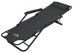 Összecsukható állítható szék antracit