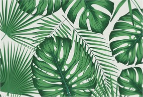 Divatos Flizelin Tapéta Fali Furnér Trópusi levelek 152x104 Ragasztó