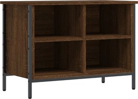 vidaXL barna tölgyszínű szerelt fa cipősszekrény 69x35x50 cm