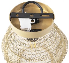 Keleti mennyezeti lámpa arany - Nidum Bene