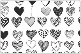 Poszterek 120x80 Szívecskék Szív