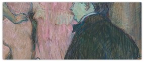 Kép - Henri de Toulouse-Lautrec, Maxime Dethomas, reprodukciók (120x50 cm)