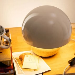 Brilliant - Asztali lámpa NALAM 1xE14/40W/230V szürke/kőris