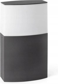 Faro Datna 300 oszloplámpa sötétszürke, IP44, modern dizájn, E27