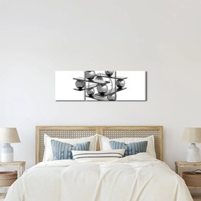 Kép - Stabilitás (órával) (90x30 cm)