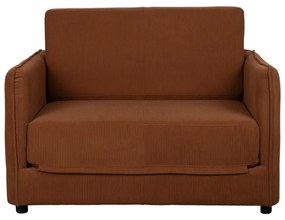 Narancssárgásbarna fotel Jopie – White Label