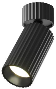 C108CL-01-GU10-B Calipso Alumínium Mennyezeti Lámpa Fekete Színű 1 x GU10 10 W IP20