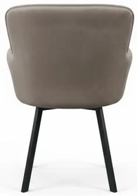 AMELIA étkezőszék taupe színben