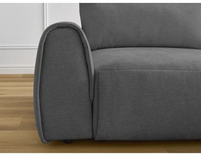 Szürke sarokkanapé Aden – Bobochic Paris