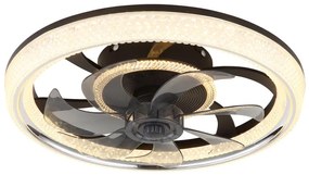 Globo Cirilla 03644 távirányítós mennyezeti ventilátoros lámpa, 30W LED, 2700K-6000K, 200-2700 lm