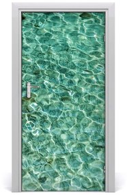 Poszter tapéta ajtóra tiszta víz 95x205 cm