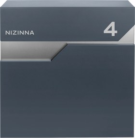 Postaláda Antracit Acél Utcaszámmal