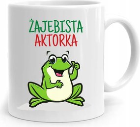 Színésznőnek Születésnapi Ajándék Bögre fényképes nyomtatással