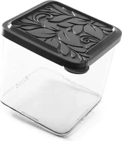 Quadro szögletes ételtároló tartály ömlesztett árukhoz 1150ml Atest