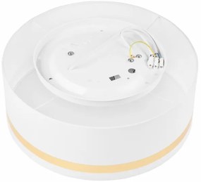 Mennyezeti lámpa SIRJA STRIPE 2xE27/15W/230V átm. 35 cm fehér