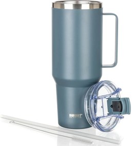 Banquet Twain rozsdamentes acél termokanna fülével1200 ml, sötét szürke