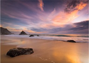 Üveg kép - Praia da Adraga (70x50 cm)