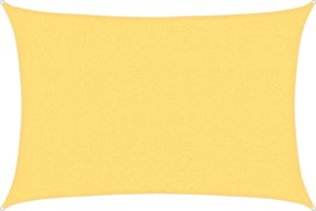 vidaXL bézs HDPE napvitorla 160 g/m² 2,5 x 4 m