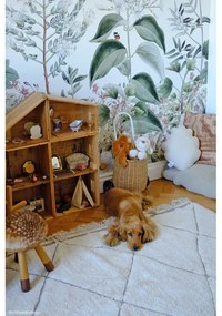 Krémszínű mosható kézi szövésű pamut szőnyeg 140x200 cm Bereber – Lorena Canals