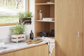 Önöntöző gyógynövény rendszerező acél, homok - Eva Solo