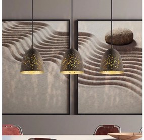 Eglo 49871 - Függeszték SAFI 3xE27/60W