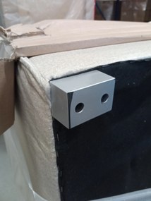 AKCIÓ Bézs kinyitható sarokkanapé CAVELO, kétoldalas II. osztály