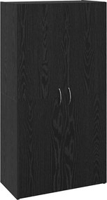 vidaXL Irodai szekrény ajtóval Artisan tölgy 60 x 32 x 115 cm Faanyag