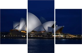 Sydney éjszakai kép (90x60 cm)