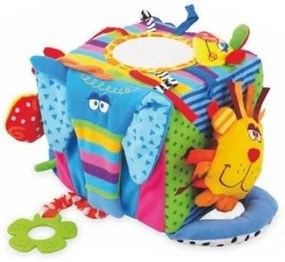 Baby Mix interaktív játékkocka, 16 cm