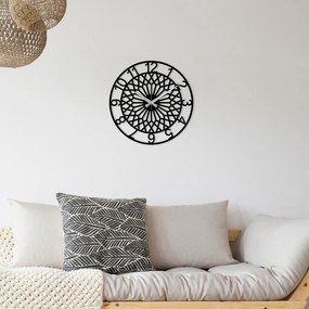 Enzoclock fém falióra, 48×48 cm – S009