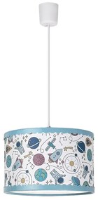 Rabalux - Gyerek csillár zsinóron 1xE27/40W/230V kék