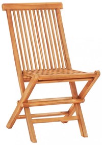 7 részes kültéri összecsukható tömör tíkfa étkezőgarnitúra