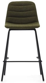 Sötétzöld bárszék szett 2 db-os 92,5 cm Zunilda – Kave Home