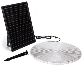 Aigostar - LED RGB dimmelhető napelemes szalag 20W, 3,2V, 20 m, IP65, DO