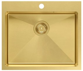 Acél mosogatótálca RUSSEL 110 Gold
