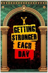 60x90-es poszterek Napról napra erősebbek