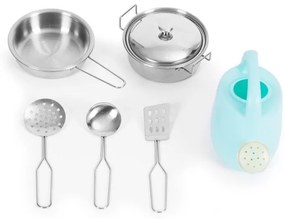 Gyermekkonyha fenyőfából + kiegészítők