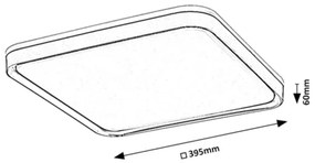 Rabalux 71029 - LED mennyezeti lámpa LIATRIS LED/26W/230V 3000K