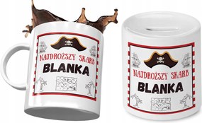 Blanka Bögre Persely Szett Gyerekeknek Nyomtatott Fotóval