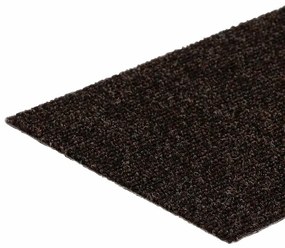öntapadós lépcsőszőnyegek 30 db sötétbarna, téglalap alakú, 76 x 20 cm