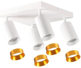 spotlámpa MARIBEL 4xGU10/10W/230V fehér