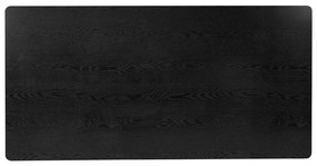 Fekete étkezőasztal 90x180 cm Alto – Støraa