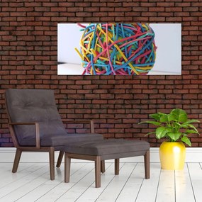 Gumicskák képe (120x50 cm)