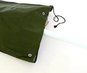 GARTHEN Napernyő védőhuzat 3 m zöld