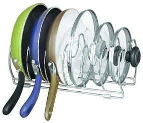 Fedő- és serpenyőtartó állvány Classico – iDesign