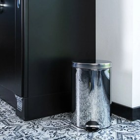 Alda Pedálos szemetes Freedom Fresh 12 l,rozsdamentes acél, fényes, 12 l