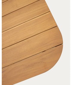 Kerti étkezőasztal 148x148 cm Tudons – Kave Home