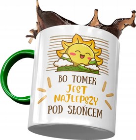 Zöld Bögre Tomi Férj Kolléga Ajándék Nyomtatott Fotóval