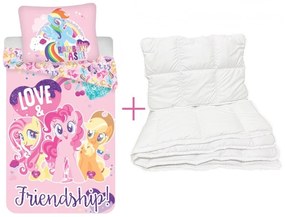 Én kicsi pónim ovis ágynemű szett (friendship)