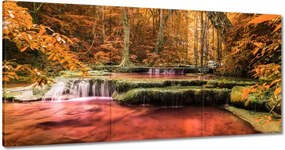 Festmények 120x60 Vízesés Kanchanaburiban